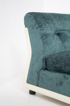 Amanta Armchairs by Mario Bellini for C&B in Green Velvet