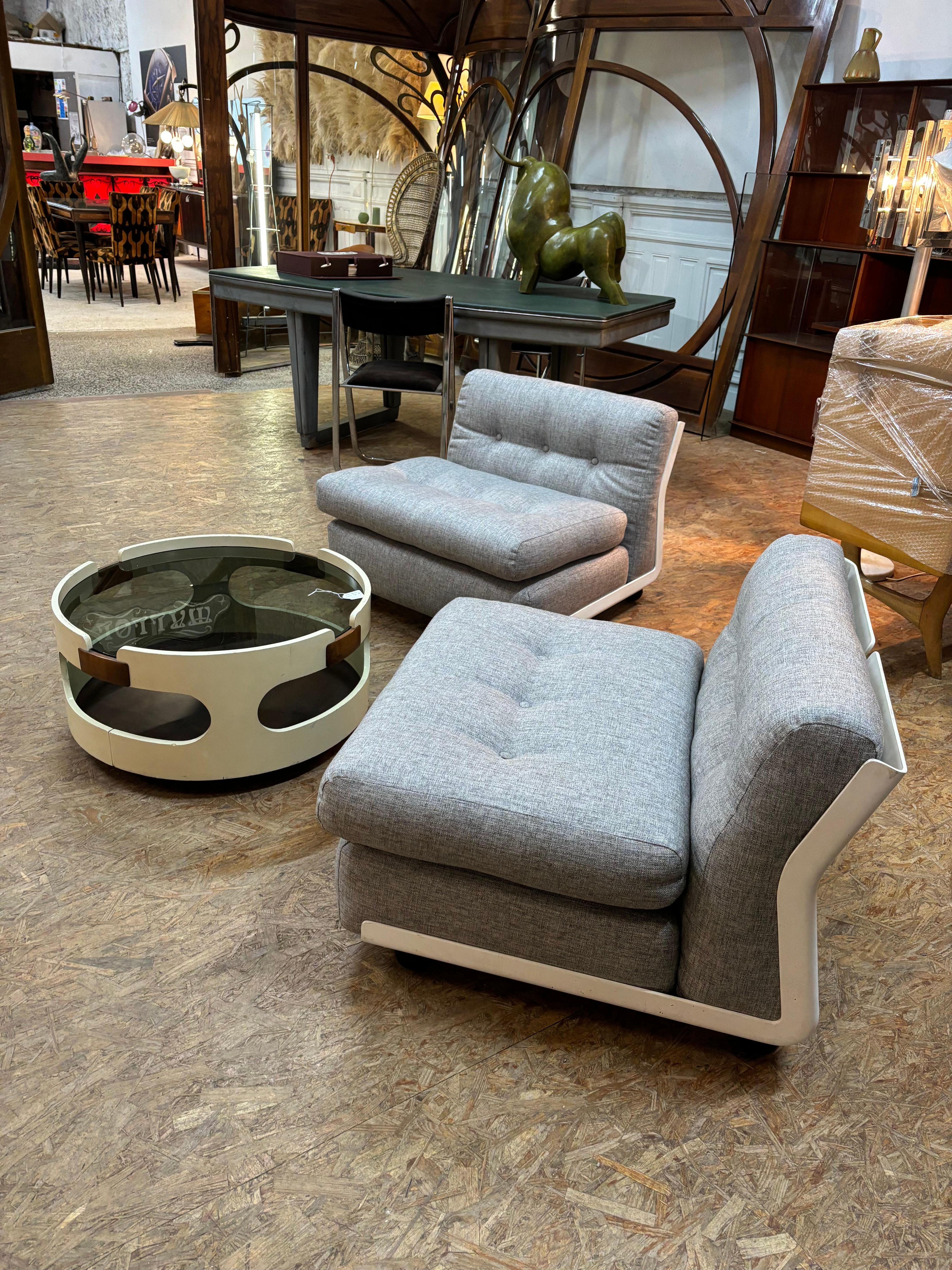 Amanta Chairs by Mario Bellini, 1970’s 4