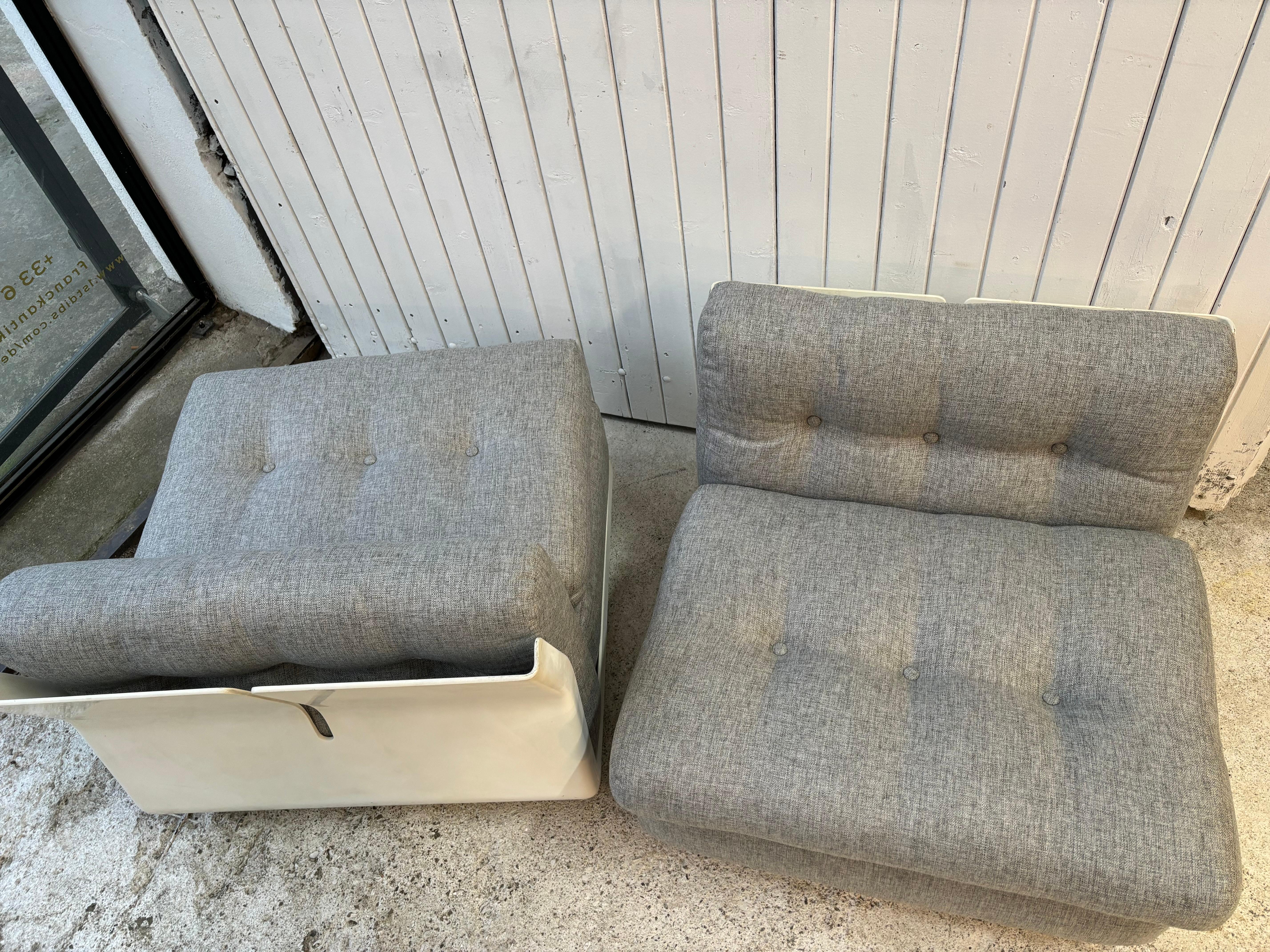 Amanta Chairs by Mario Bellini, 1970’s In Good Condition In PÉZENAS, FR