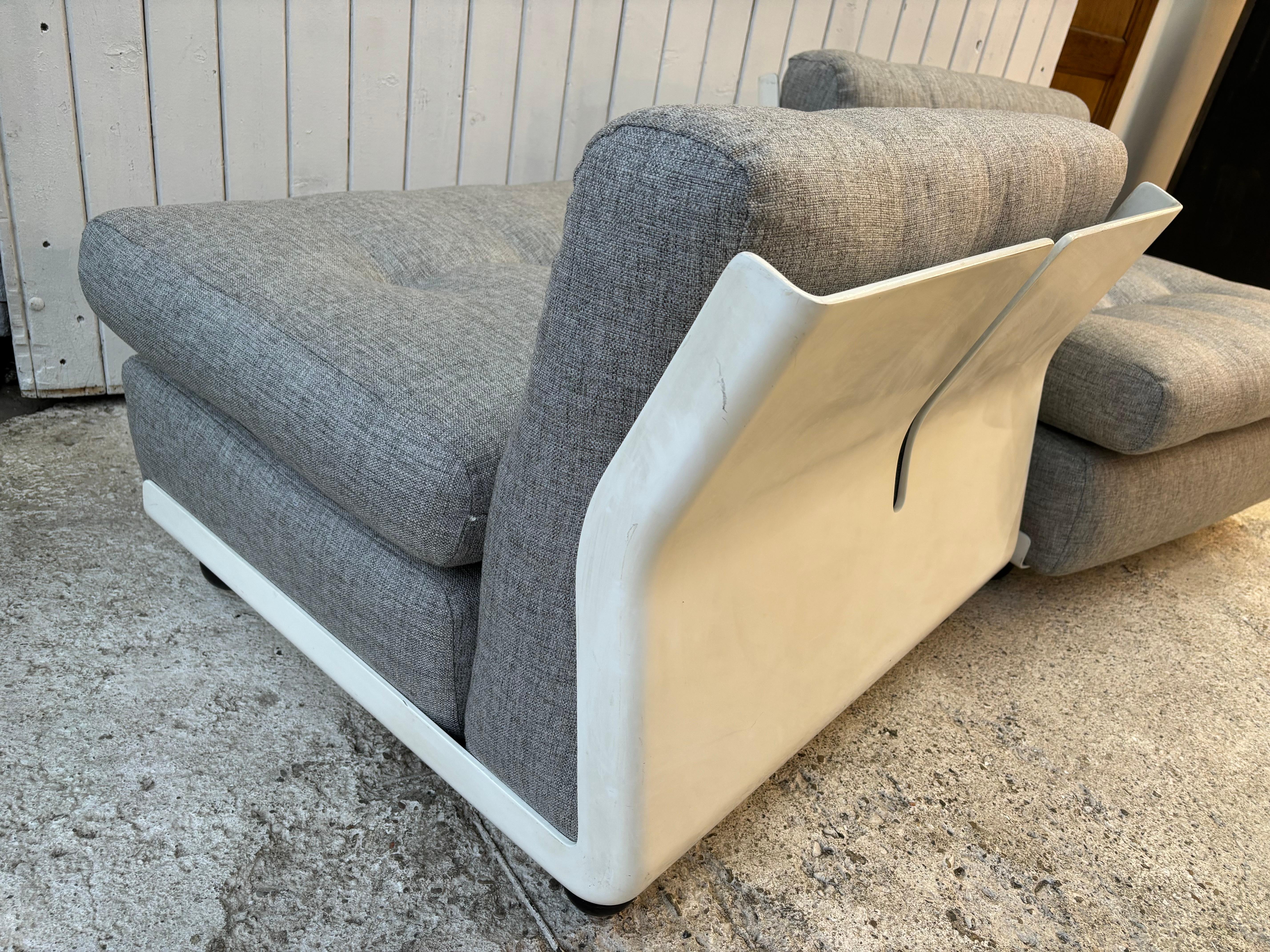 Amanta Chairs by Mario Bellini, 1970’s 1