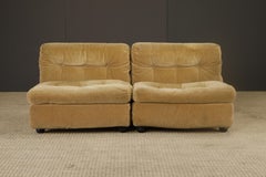 Sillas de salón de fibra de vidrio 'Amanta' de Mario Bellini para C&B Italia, c 1966 Firmado