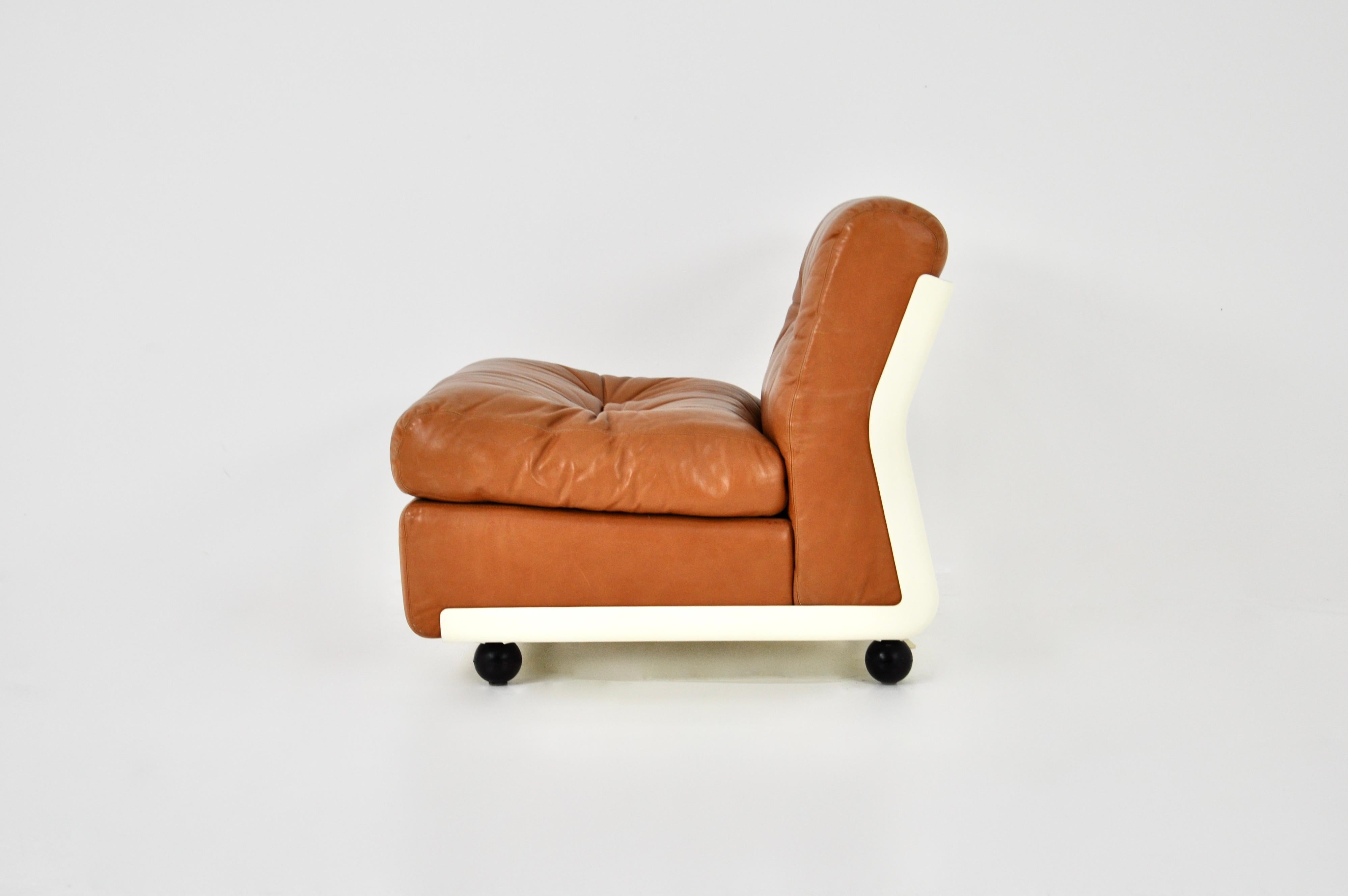 Amanta Lounge chair by Mario Bellini for B&B Italia, 1970s In Good Condition In Lasne, BE