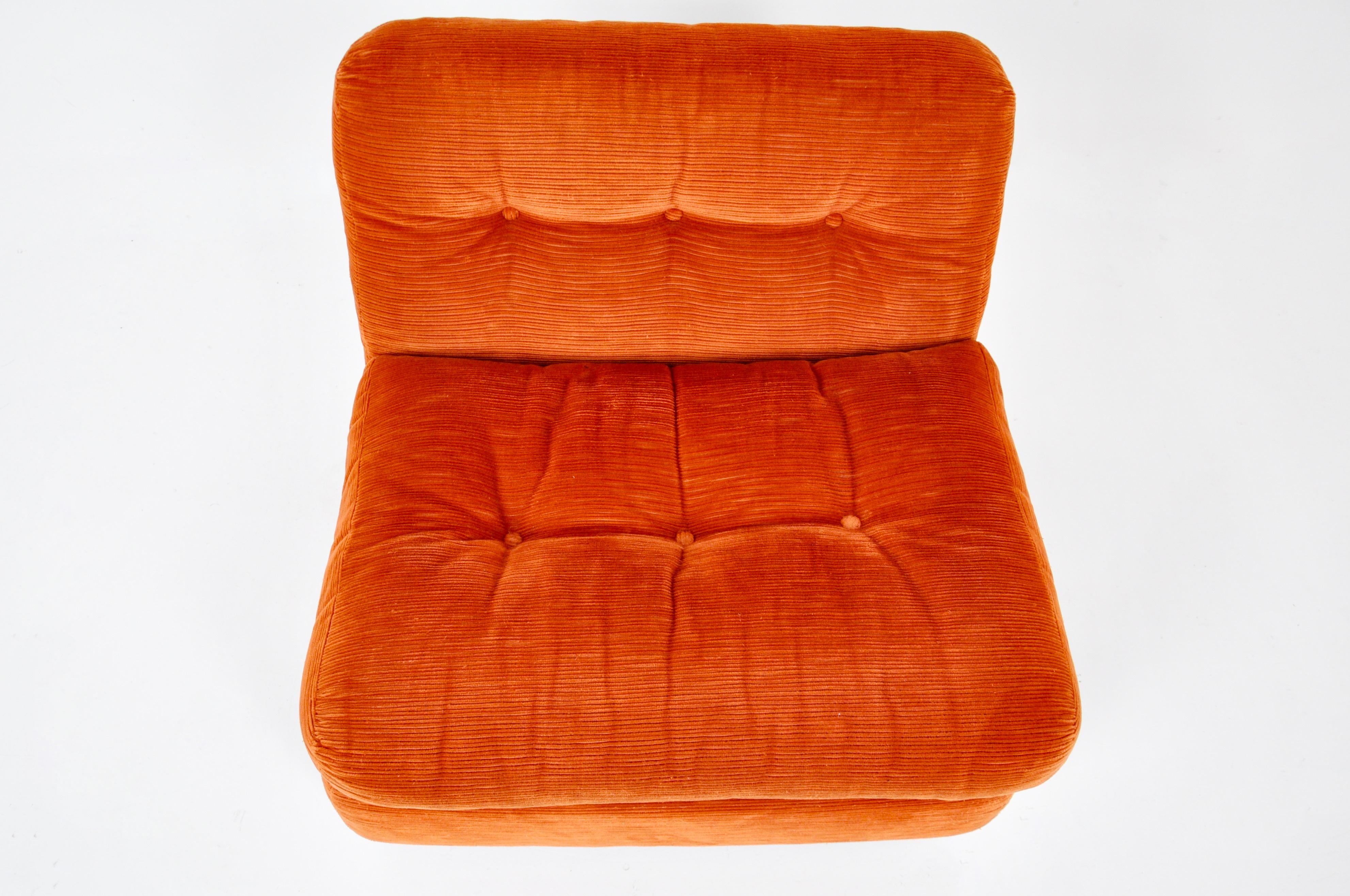 Amanta Lounge chairs by Mario Bellini for B&B Italia, 1970s, set of 2 4