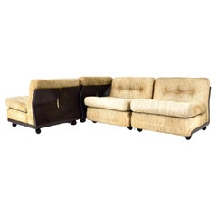 "Amanta" Lounge chairs by Mario Bellini for B&B Italia, 1970s, set of 4