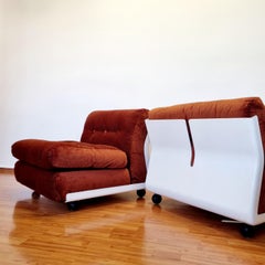 Sofá modular Amanta de Mario Bellini para C&B Italia, Italia, años 70, Pareja