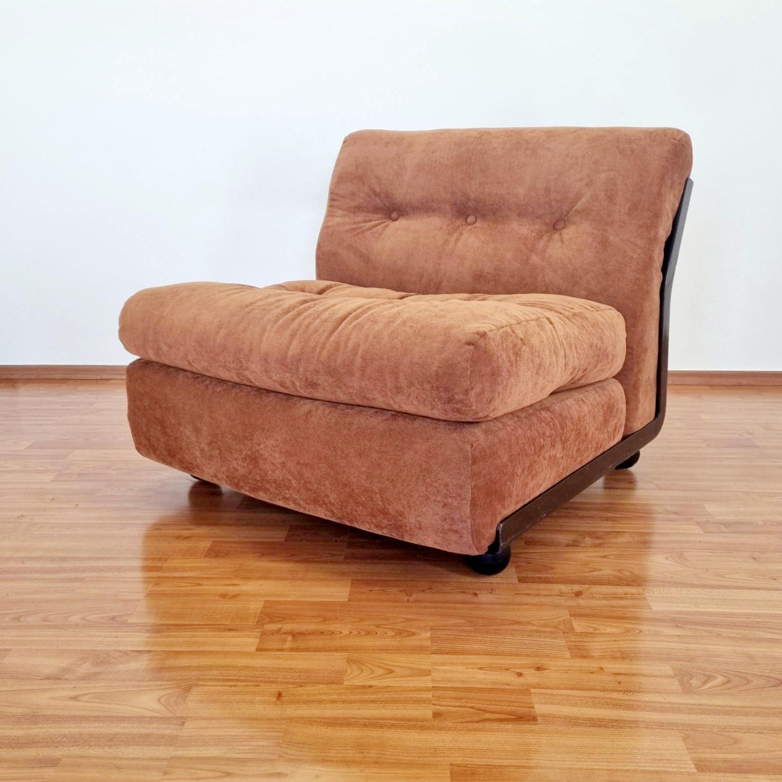 Fabric Amanta Modular Sofa Designed by Mario Bellini for C&B Italia, Italy, 1970s, Pair For Sale