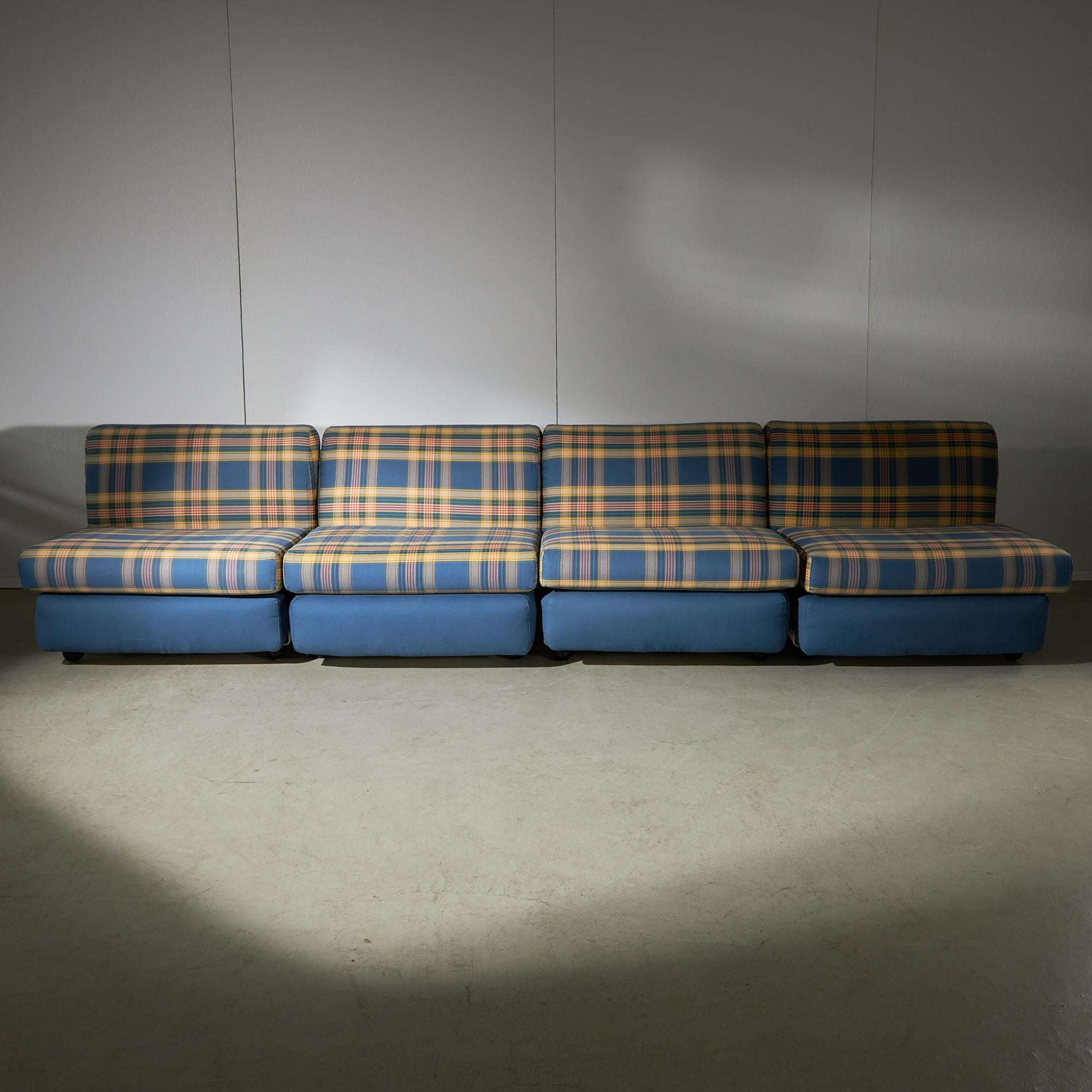 Amanta Modular Sofa Set by Mario Bellini for C&B Italia, 1966 In Good Condition In Budapest, HU