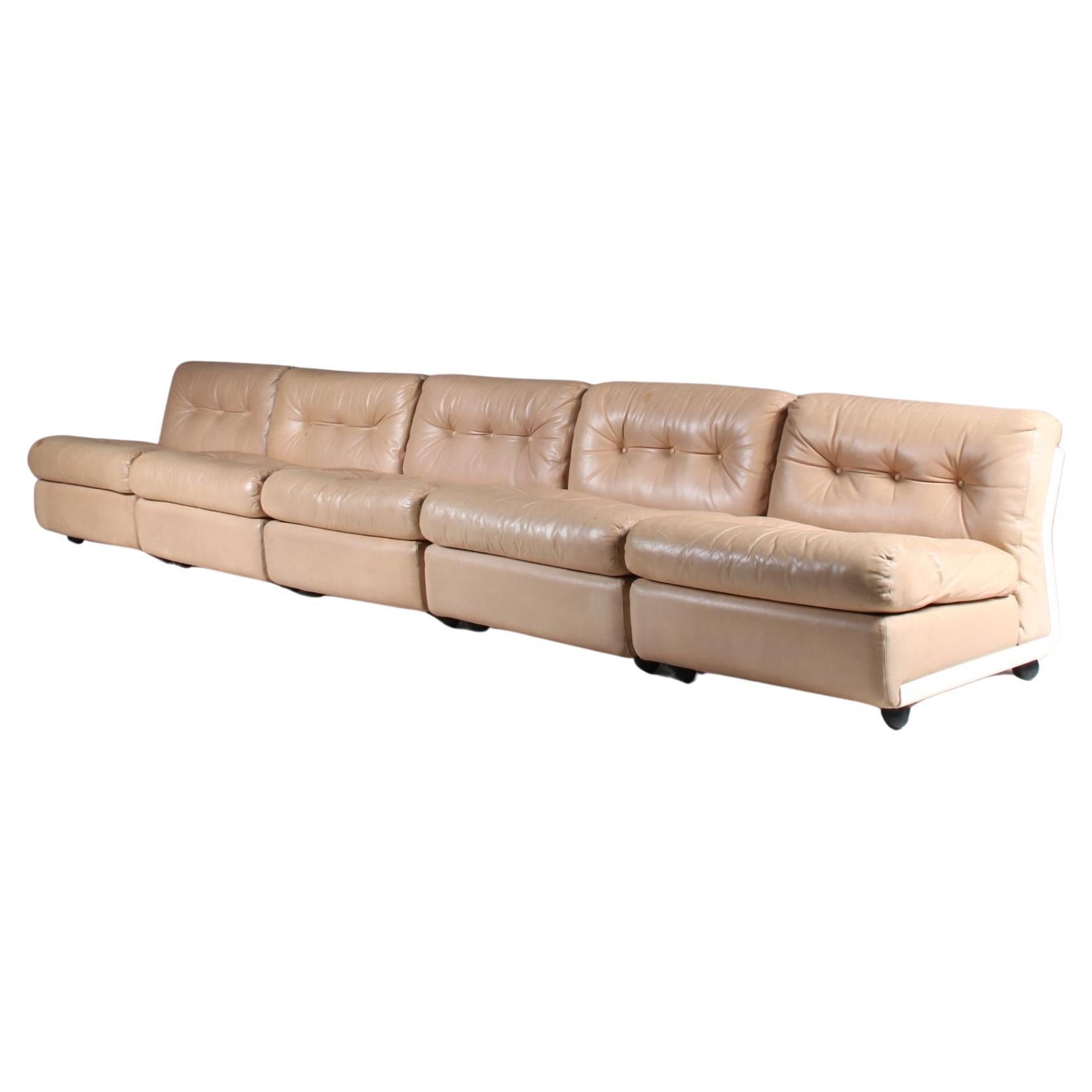 “Amanta” Sectional Sofa by Mario Bellini for C&B Italia, 1960 For Sale