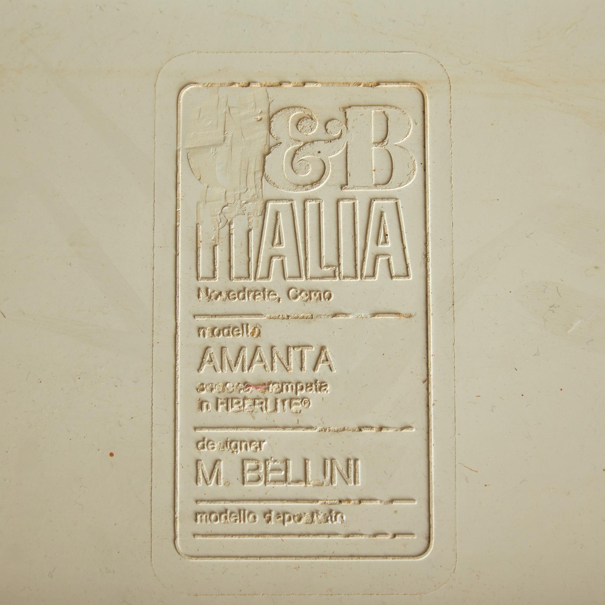 Iuta Set di divani Amanta di Mario Bellini per C. B. & C., 1966 in vendita