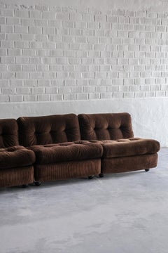 Amanta Sofa with Original Fabric by Mario Bellini for B&B Italia