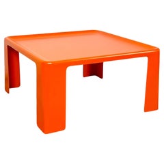 Amanta Table by Mario Bellini for C&B Italia - Orange Fiberglass, 1960/70s