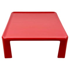 Tavolo Amanta Mario Bellini per B&B Italia - Design iconico degli anni '60 - Fibra di vetro rossa