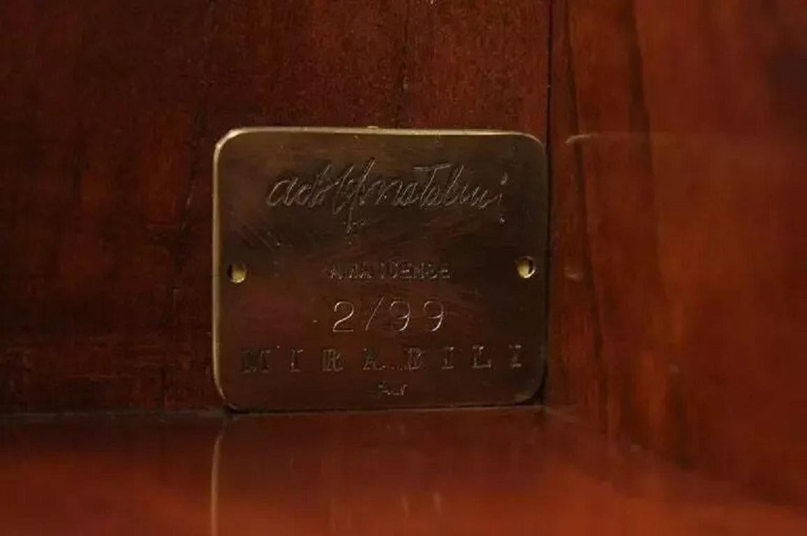 Amanuense Sekretär-Schreibtisch von Adolfo Natalini für Mirabili, limitierte Auflage 2/99 im Zustand „Gut“ im Angebot in Philadelphia, PA