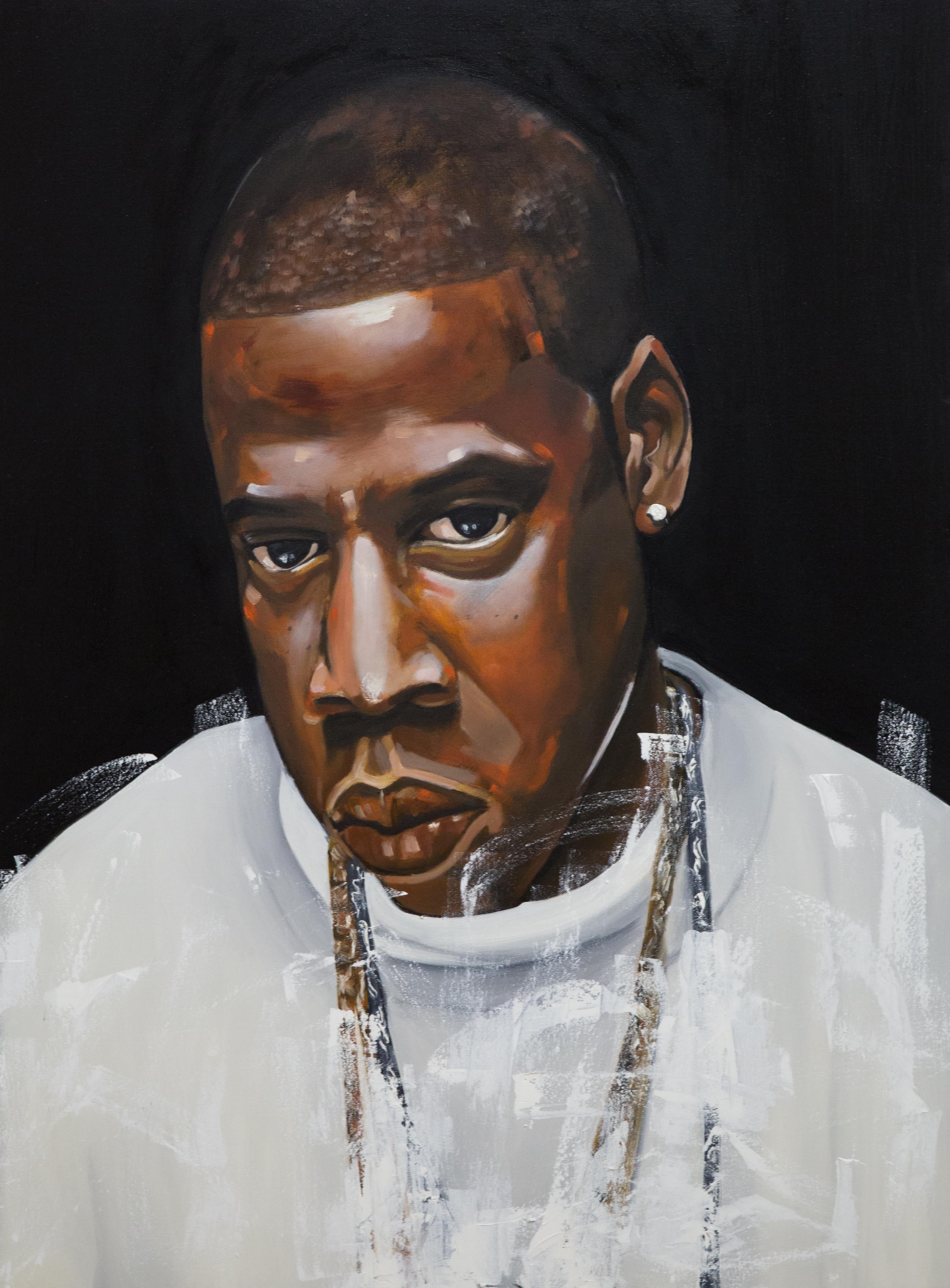 Amar Stewart Portrait Painting - Jay-Z
