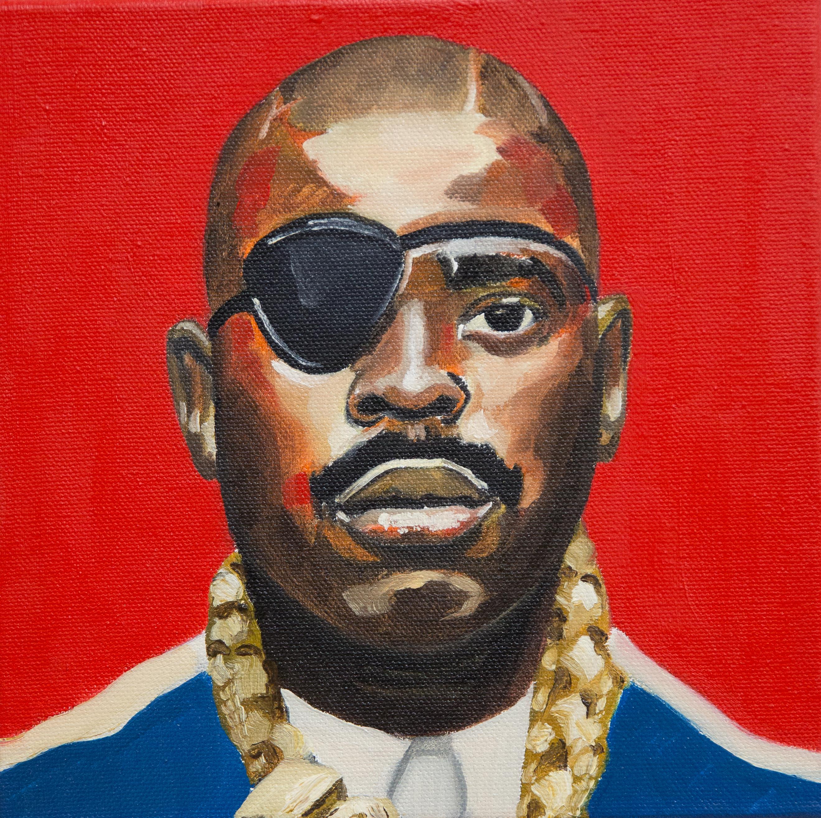 Amar Stewart Portrait Painting - Slick Rick