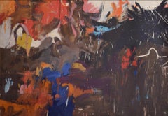 Amaranth Ehrenhalt, Splash 3, oil on canvas, 1958