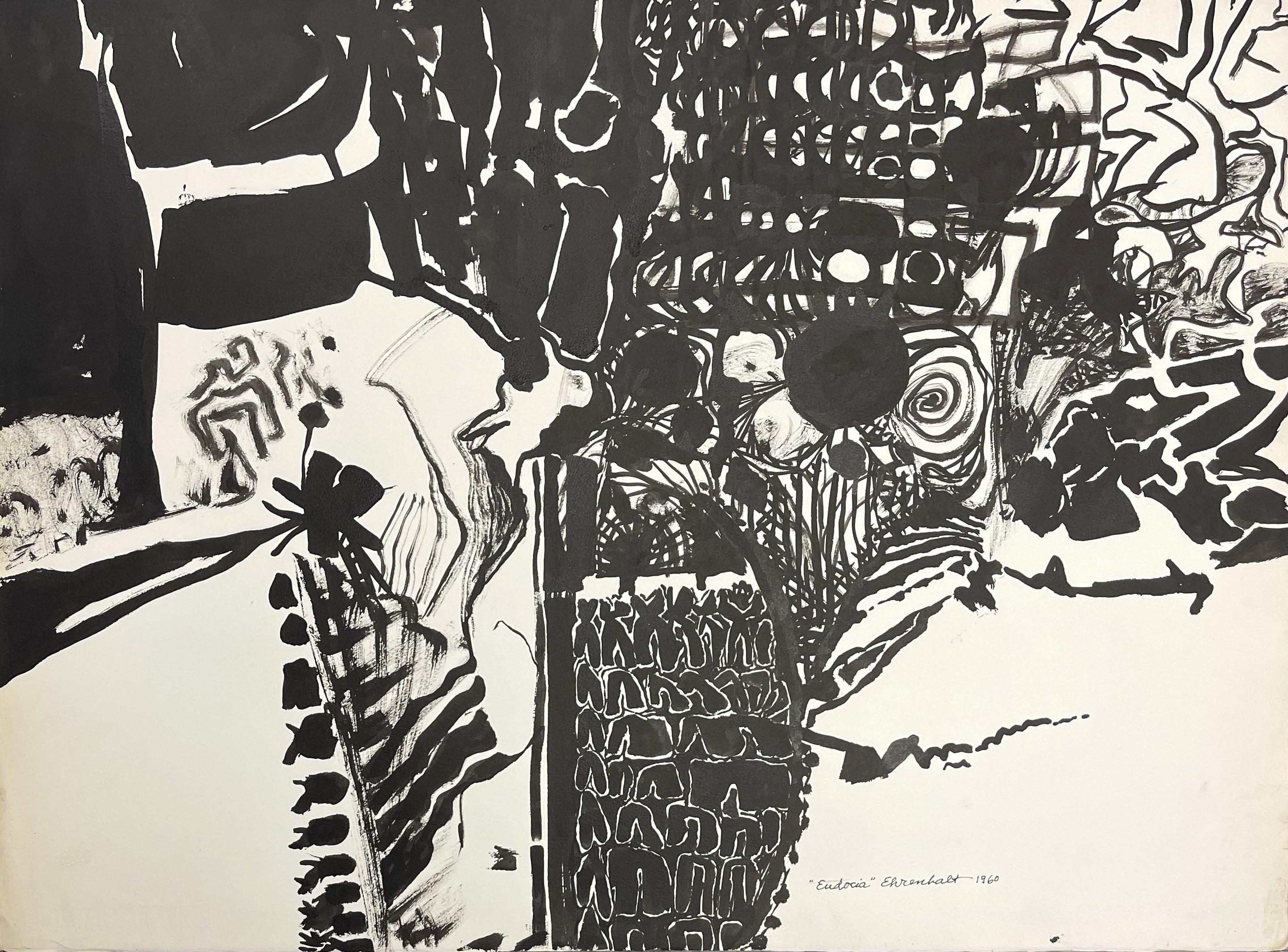 Amaranth Ehrenhalt Abstract Painting - Eudocia