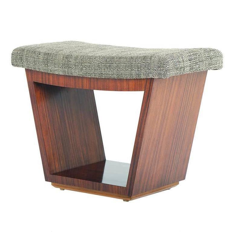 Amari Footstool - Bespoke - made with your Fabric For Sale