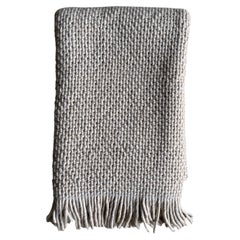 Amari Wool Bed Scarf Throw - Nude
