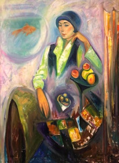 Woman with Hat 3