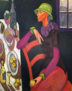 Woman with Hat 4
