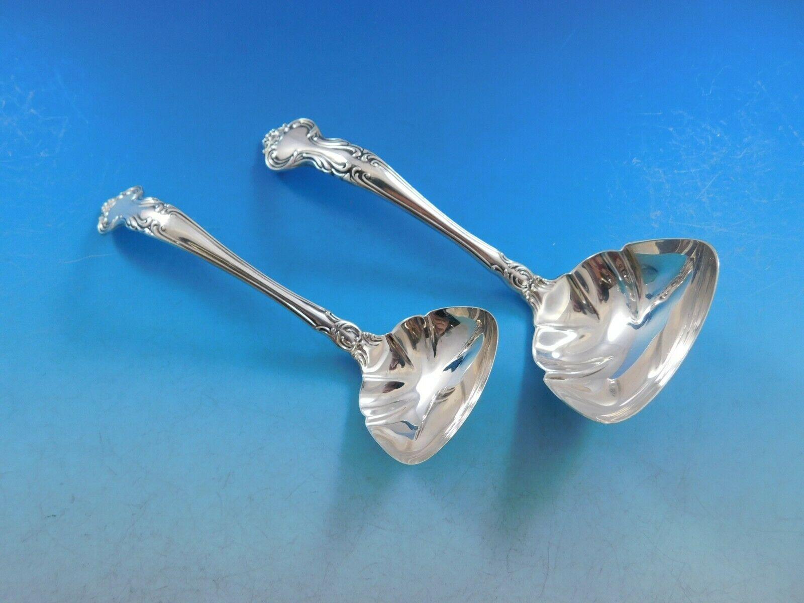 Service de couverts en argent sterling 60 pièces Amaryllis by Manchester en vente 3