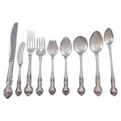 Amaryllis by Manchester Sterling Silver Flatware Service Set 67 Pieces