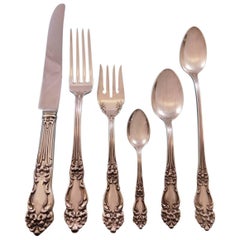 Amaryllis by Reed & Barton Sterling Silver Flatware Set Service 39-Piece Dinner