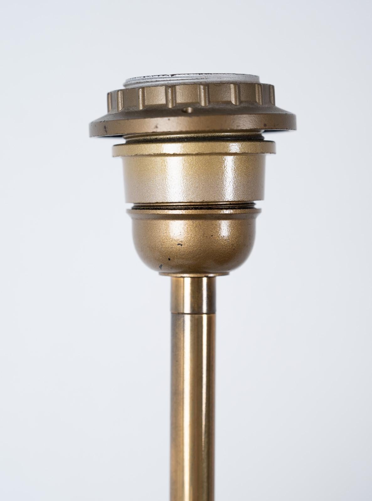 Bronze Lampe de bureau modèle Amaryllis de Chrystiane Charles pour Maison Charles en vente