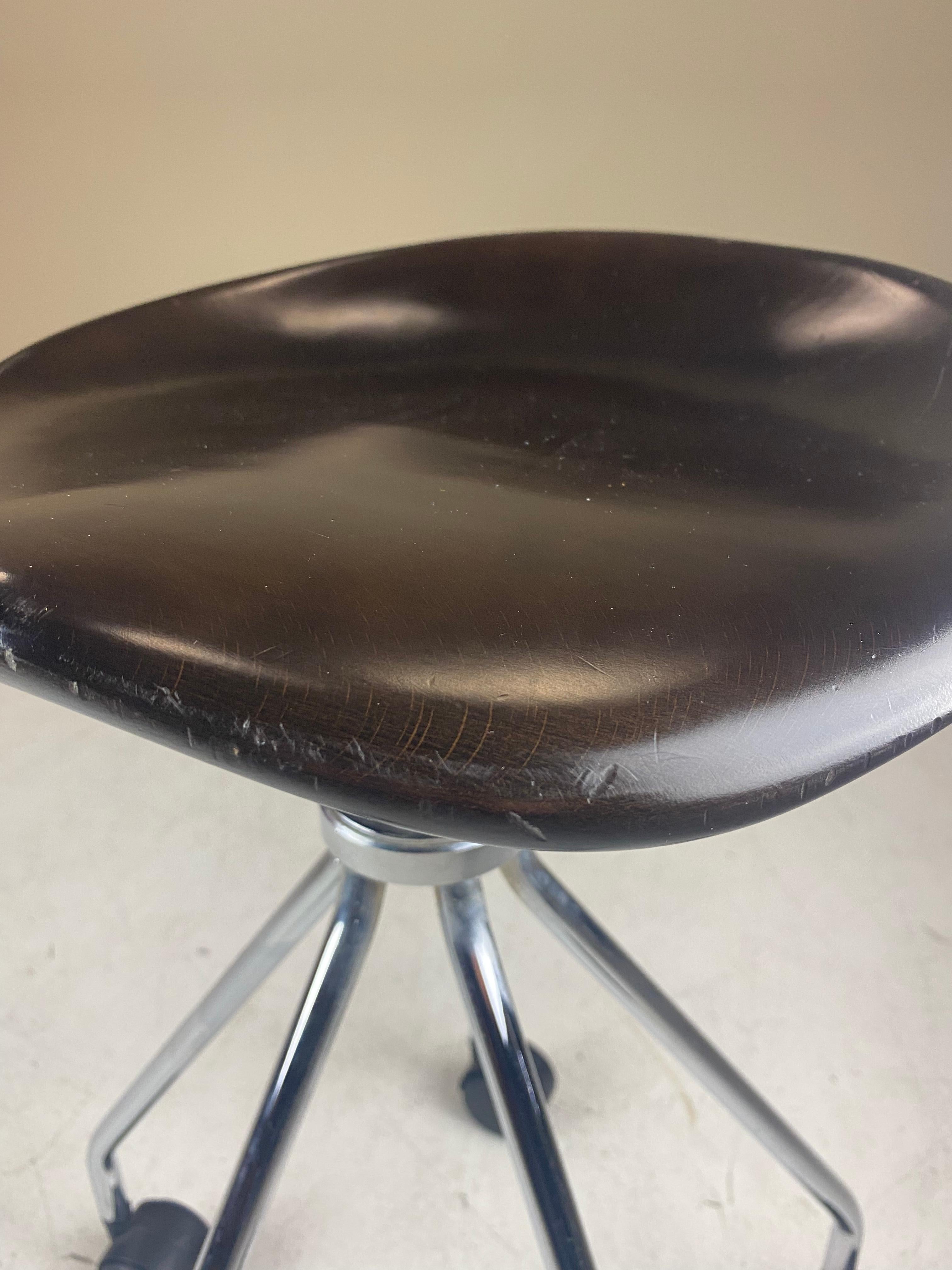 Amat-3 Jamaica Stool by Pepe Cortès, Spanish Stool 'BD Barcelona, Knoll' In Good Condition In CULEMBORG, GE
