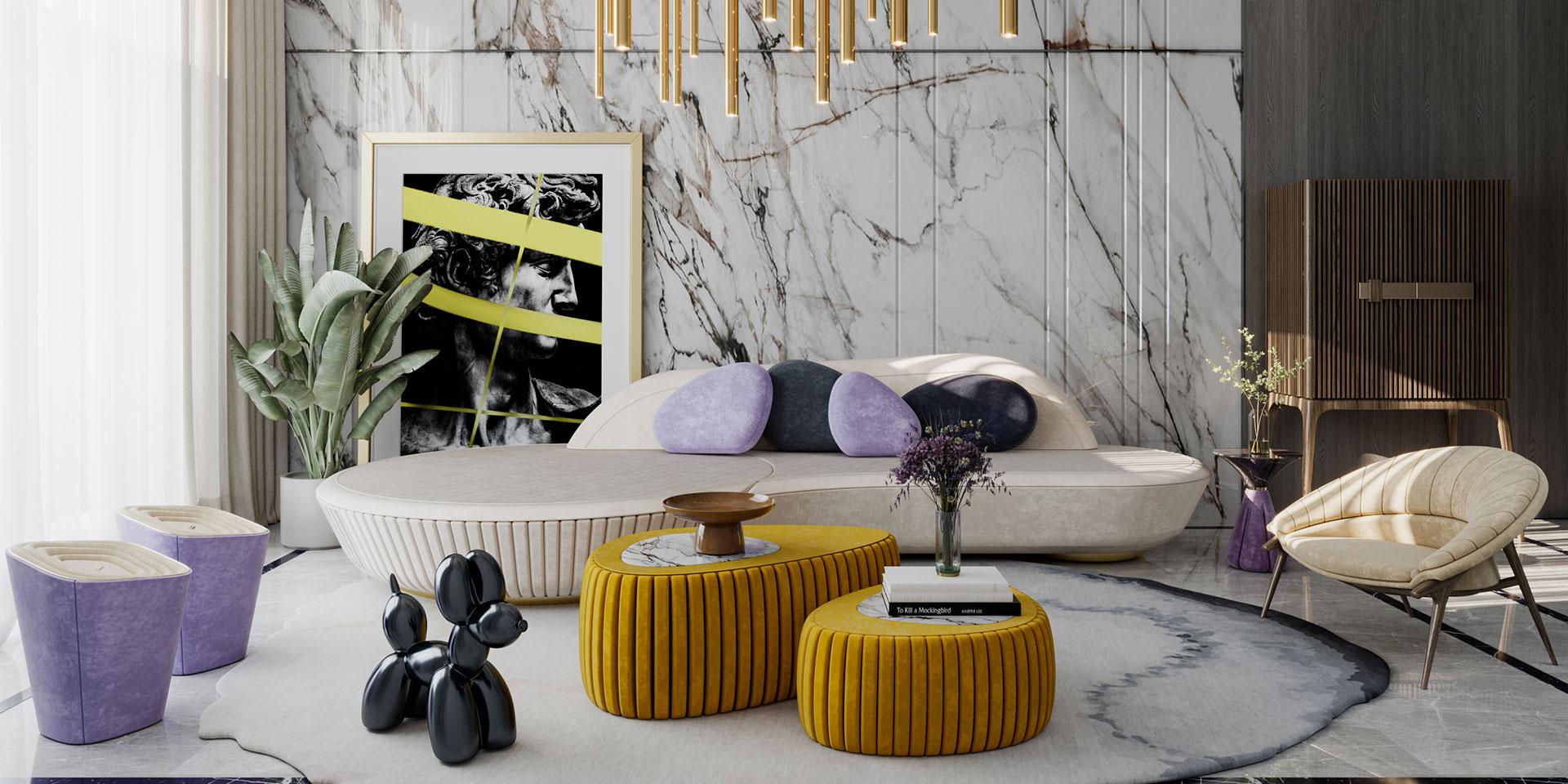 Contemporary Amaterasu Sofa by Alma De Luce For Sale