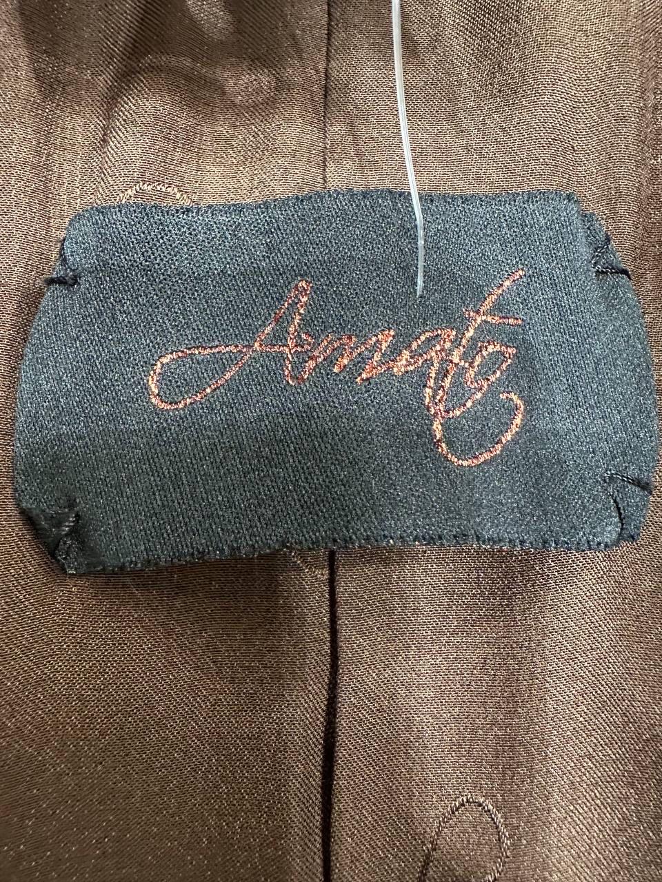 Femenino o masculino Chaqueta de abrigo sin mangas de piel de marta Amato Talla Pequeña (42) en venta