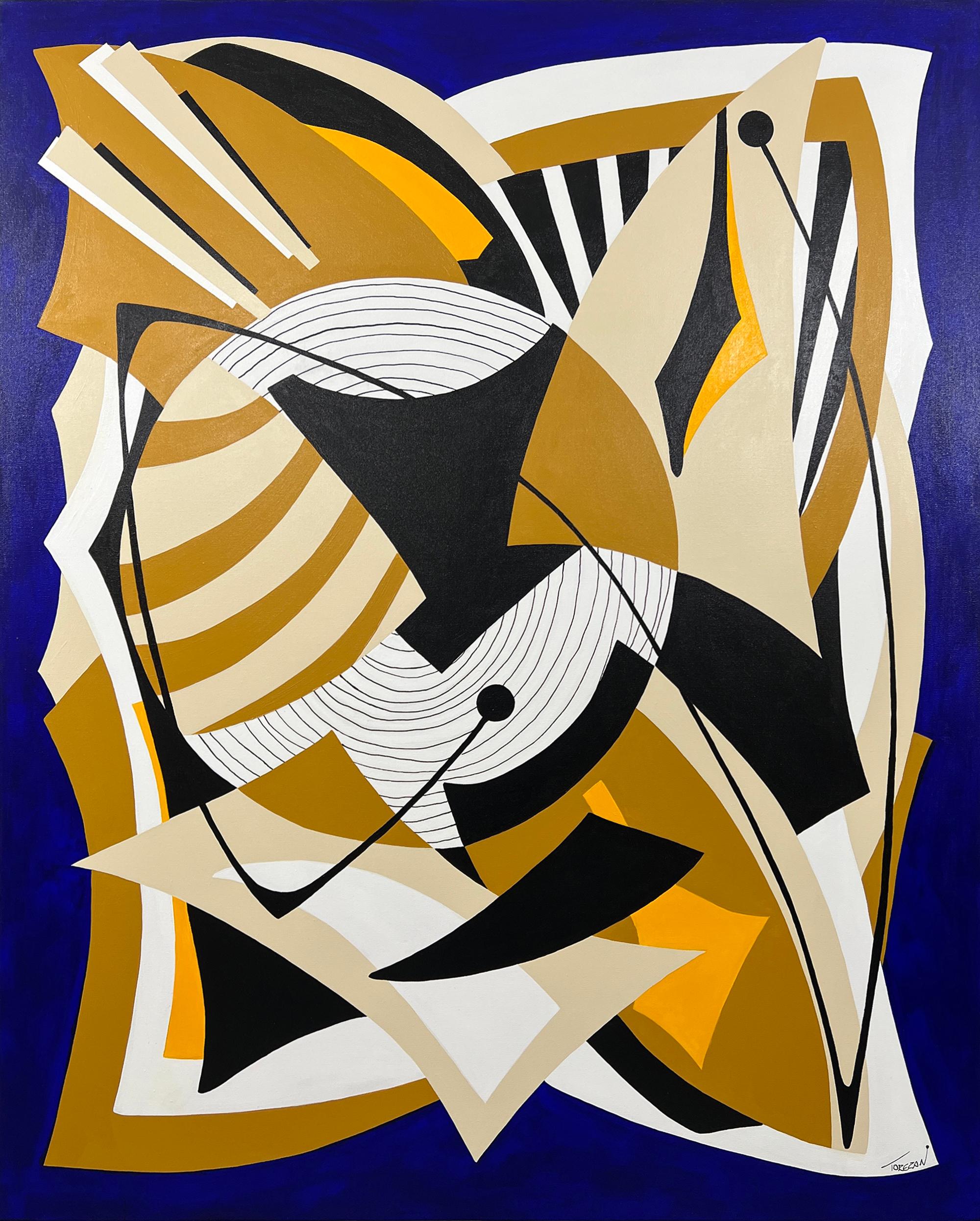 Abstract Painting di Amauri Torezan - Lapislazzuli