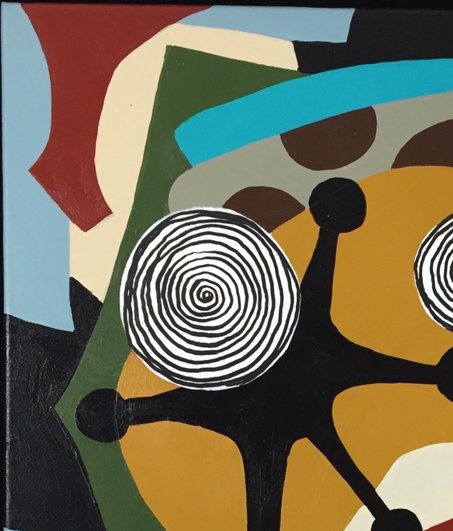 Signor Astatke - Painting di Amauri Torezan