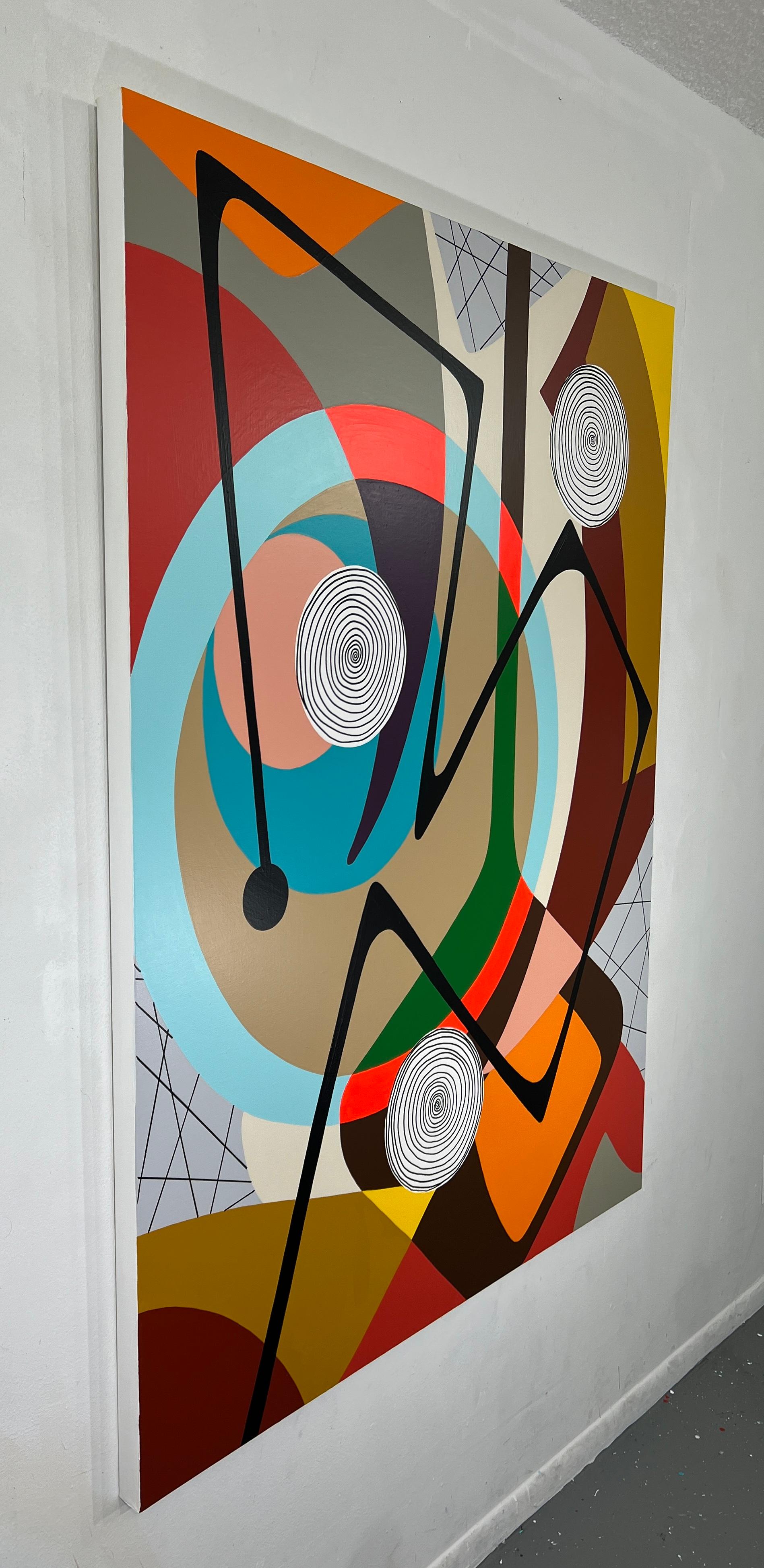 Music to my eyes - Abstract Geometric Painting by Amauri Torezan