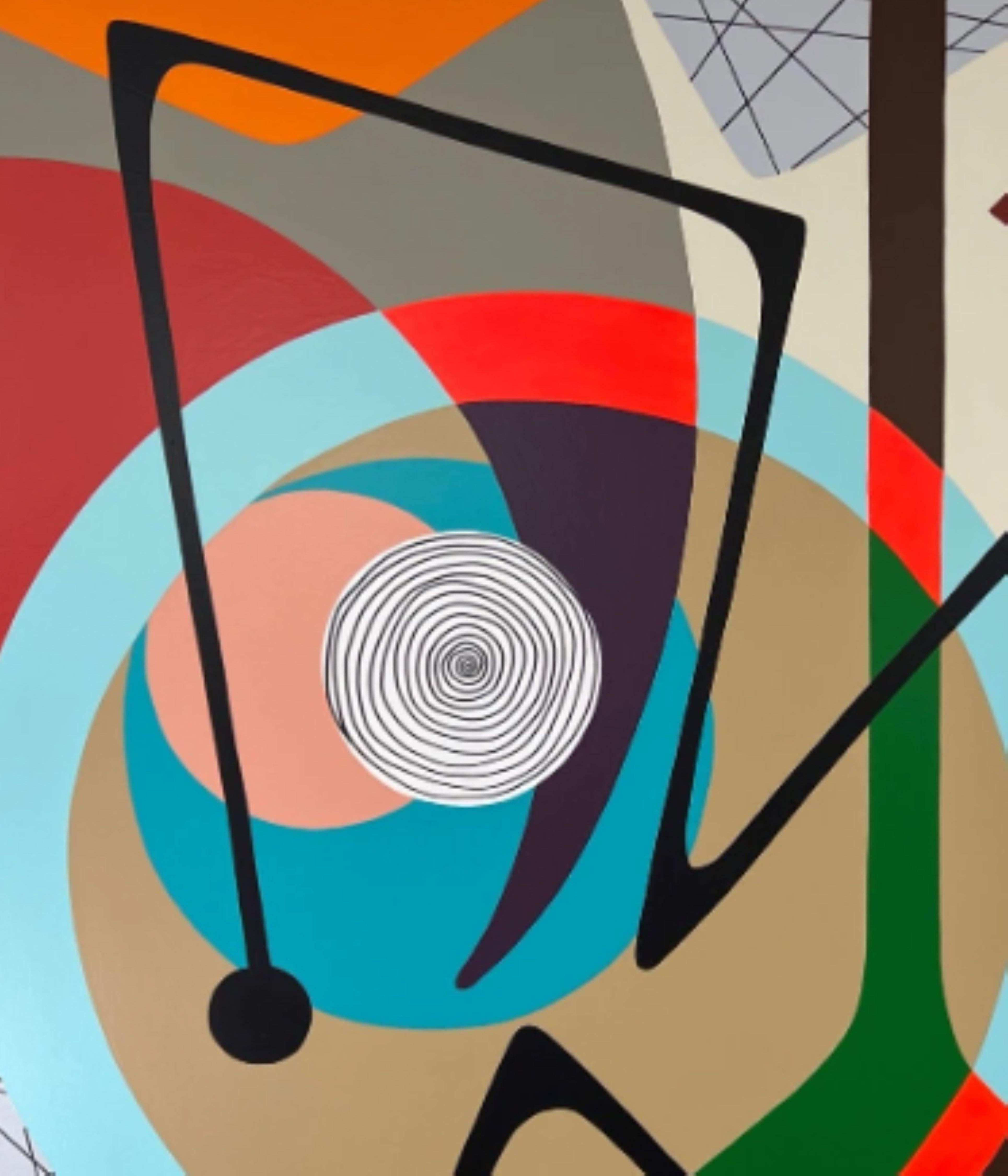 Musica per i miei occhi - Abstract Painting Marrone di Amauri Torezan