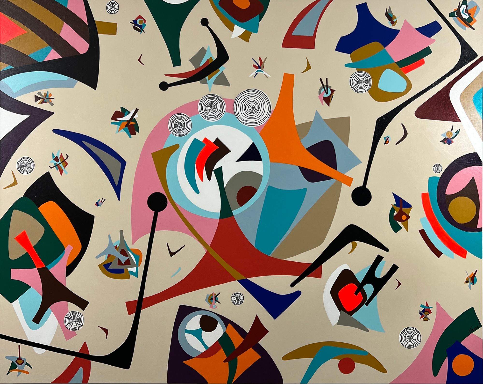Abstract Painting di Amauri Torezan - Supernova