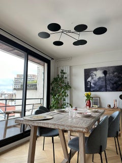 Black Serenity (Abstract Sculpture)