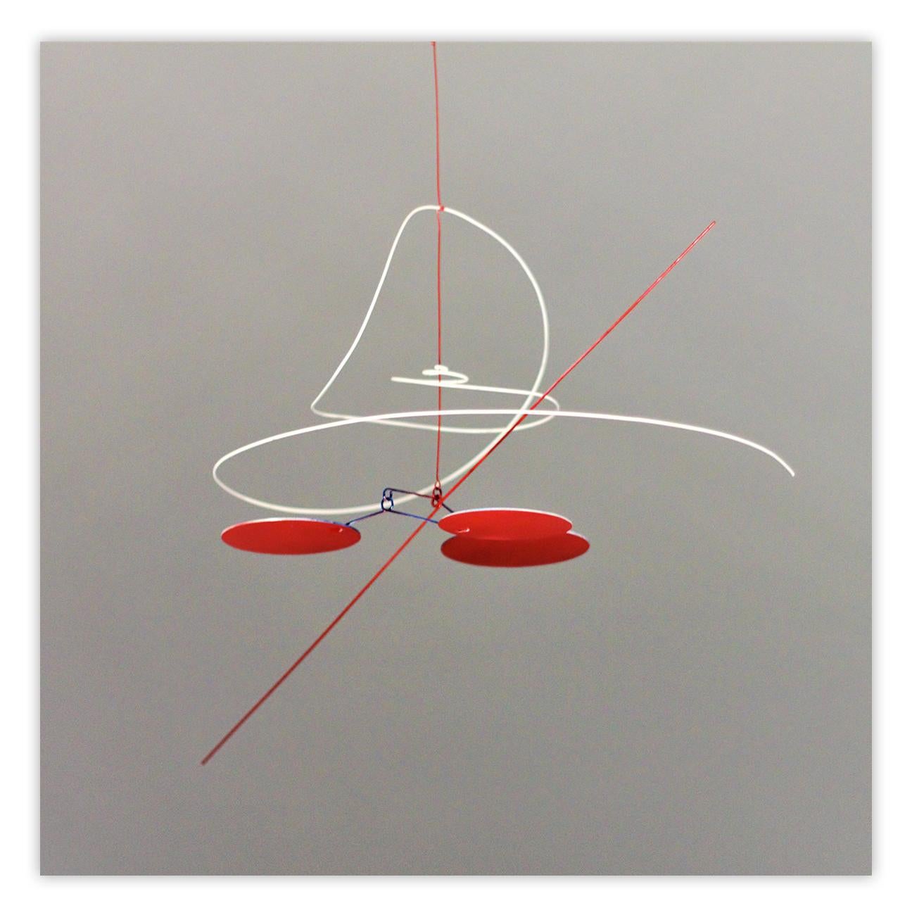 Amaury Maillet Abstract Sculpture – De Lignes Et De Cercles (Abstrakte Skulptur)