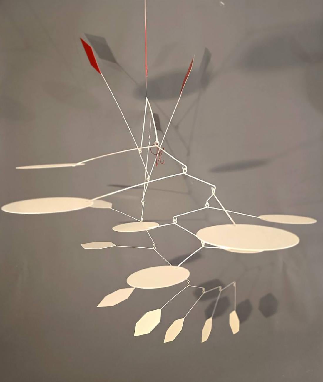 Aluminum sheet, metal wire and acrylic - mobile


