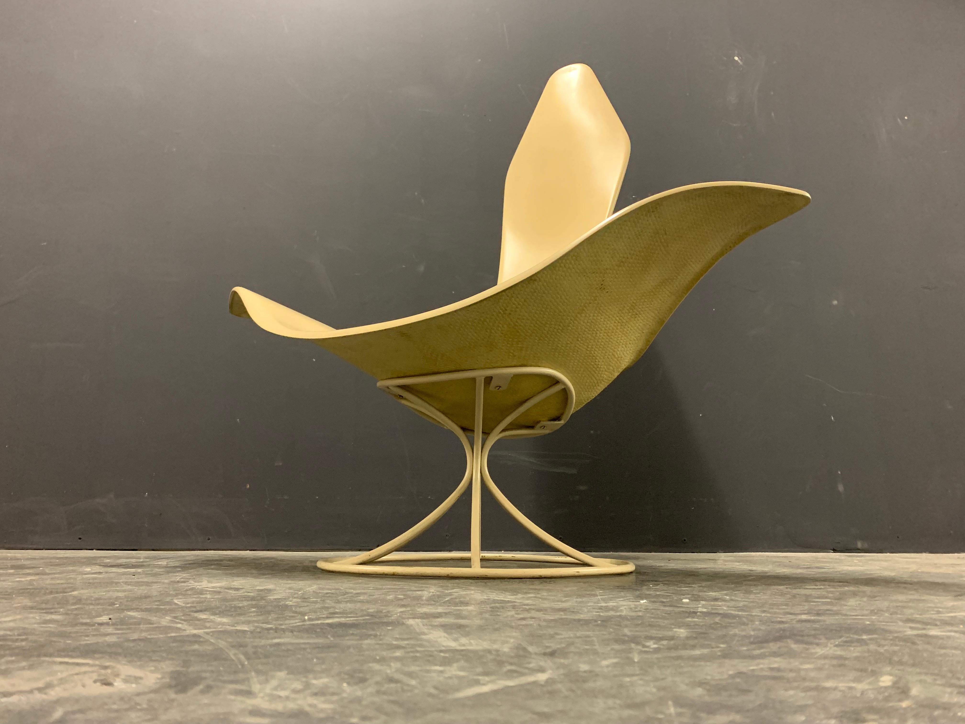 Mid-20th Century Amazing 120-LF Tulip Lounge Chair by Erwin and Estelle Laverne