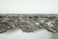 Amazing 18th C. Antique Marble Fireplace Mantel