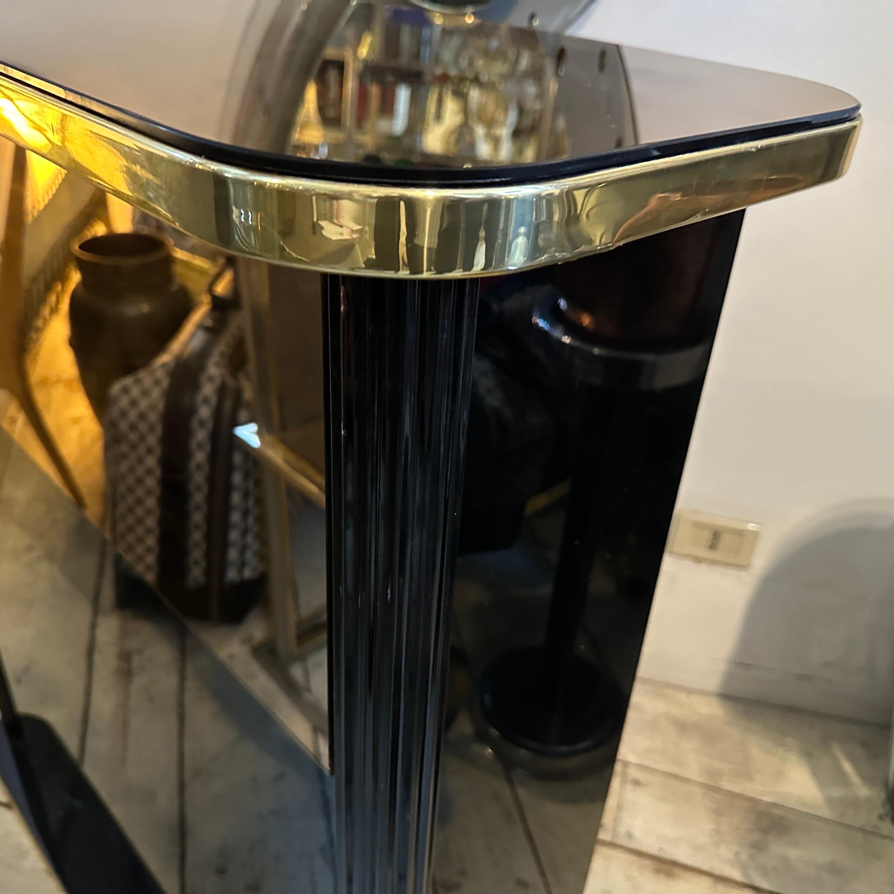 Amazing 1960s Mid-Century Modern Italian Bar Cabinet and Stools 12