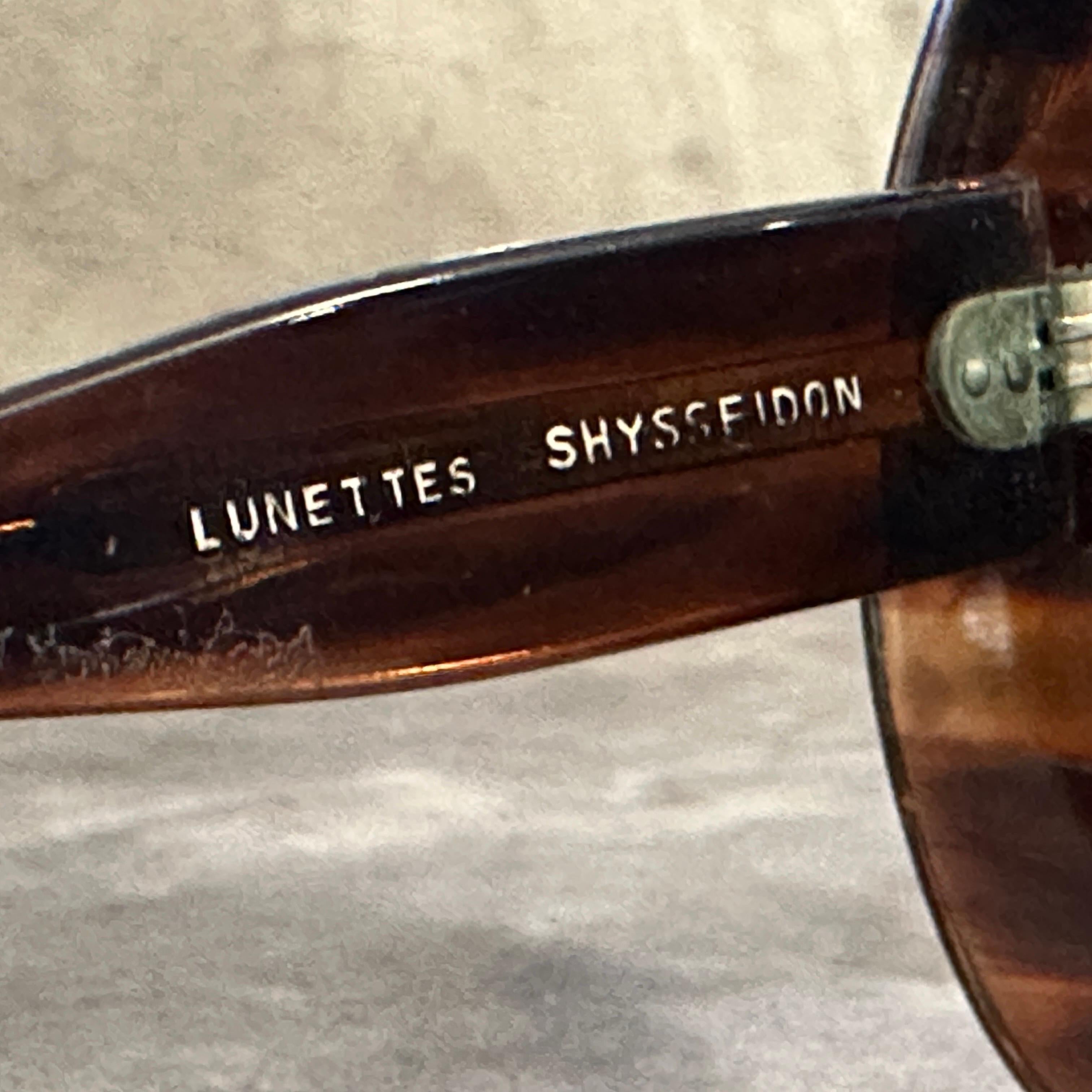Women's Amazing 1960s Oversized Tortoiseshell French Sunglasses by Shysseidon For Sale