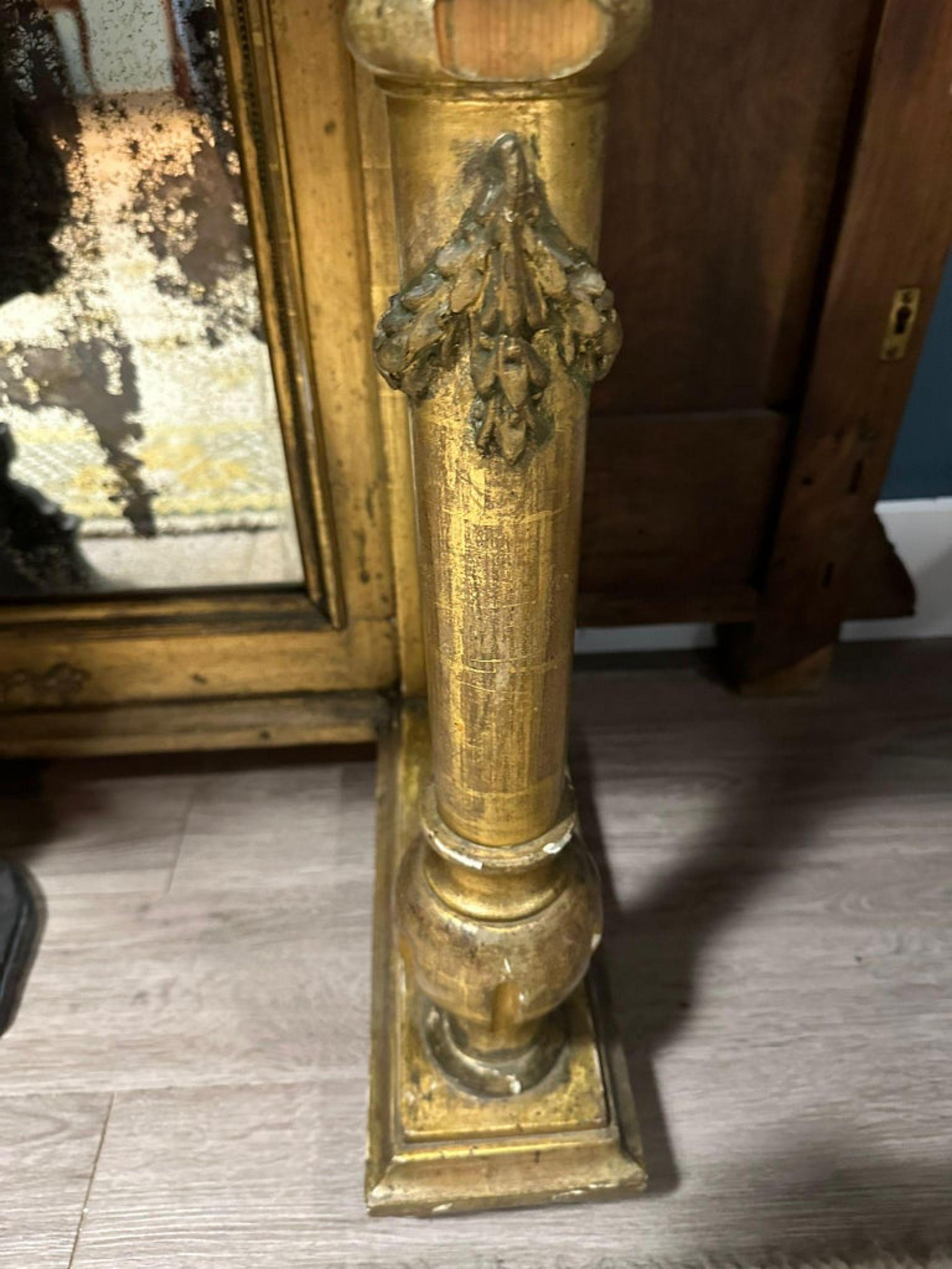 Wood Amazing 19th Century Important Console Empire Napoleon III