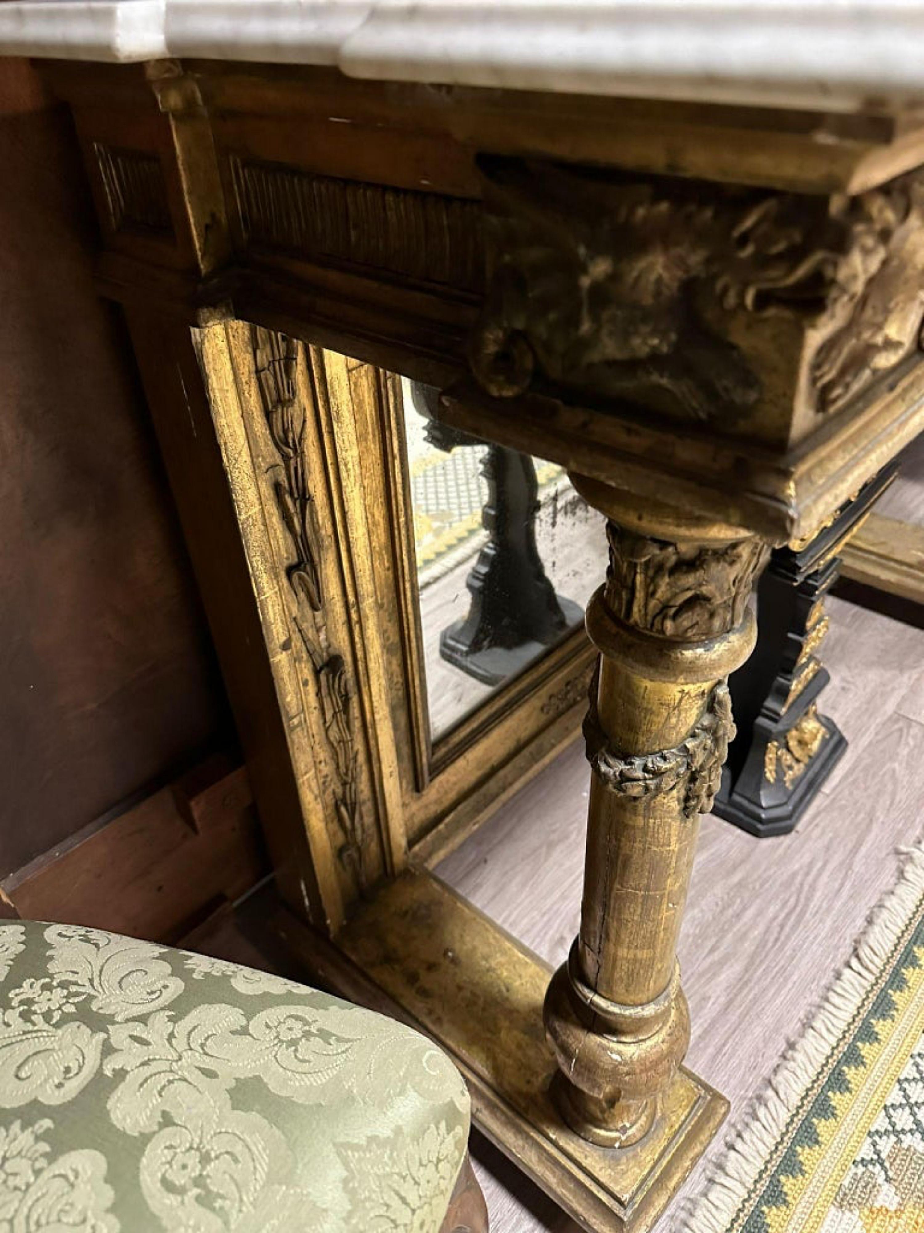 Amazing 19th Century Important Console Empire Napoleon III 2