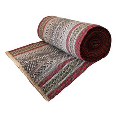 Amazing 26 foot Hand Braided Runner Rug from Pennsylvania