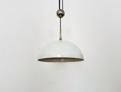 Amazing Adjustable Posa Pendant Lamp with Porcelain Shade by Florian Schulz