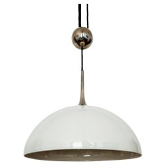 Amazing Adjustable Posa Pendant Lamp with Porcelain Shade by Florian Schulz