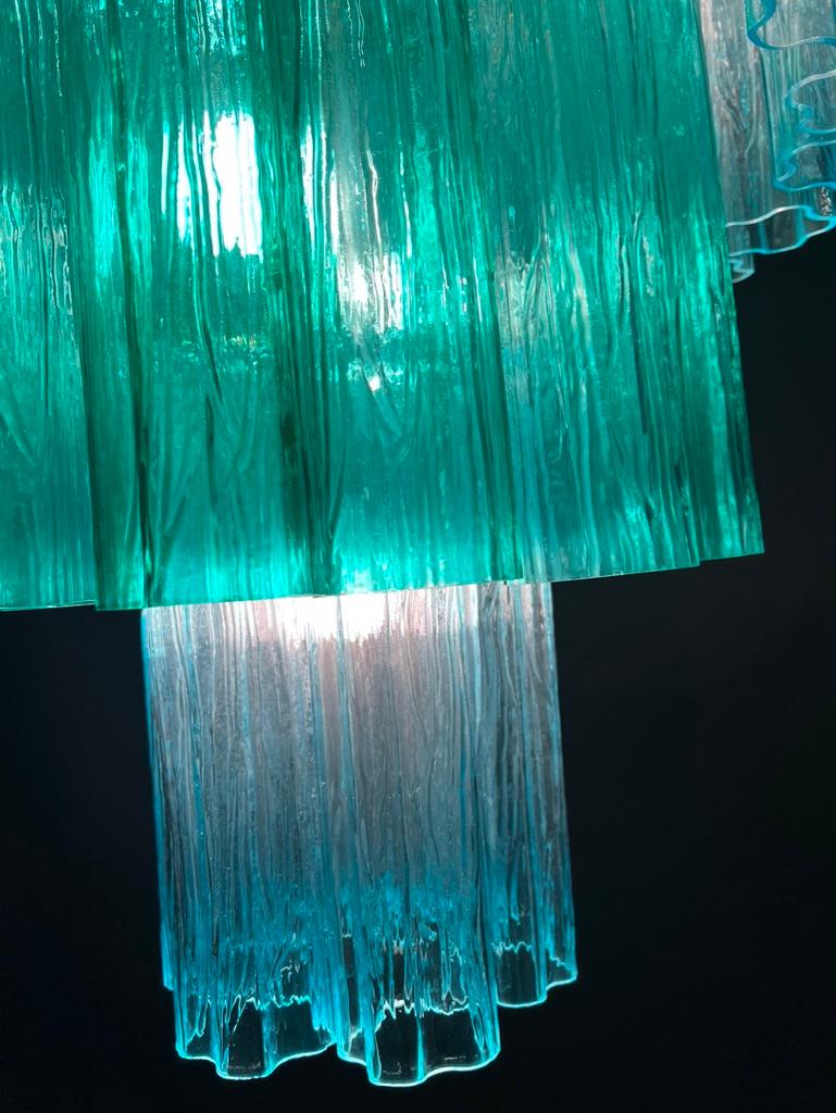 Amazing and Charming Pair of Italian Chandeliers by Valentina Planta, Murano 2